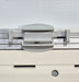 Used White Radius Emergency Opening Window : 18 7/8" W x 16 7/8" H x 1" D - Young Farts RV Parts