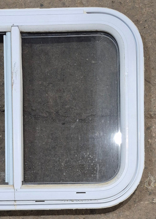Used White Radius Emergency Opening Window : 25 1/2" W x 19 1/2" H x 1 1/4" D