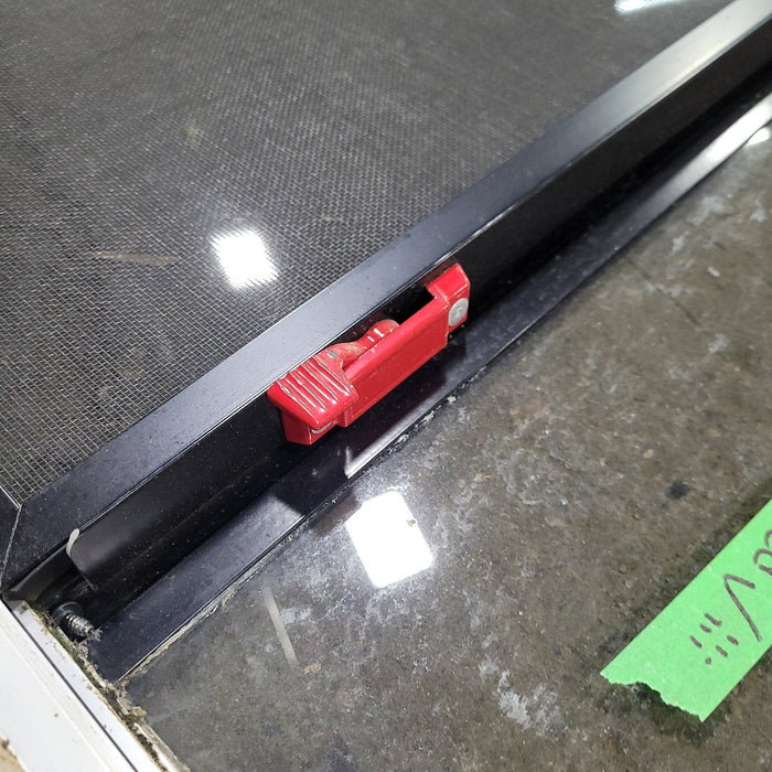 Used White Radius Emergency Opening Window : 29 3/4" H X 54 1/4" W X 1 3/4" D
