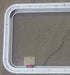 Used White Radius Emergency Opening Window : 35 1/2" W x 18 3/4" H x 1 7/8" D - Young Farts RV Parts