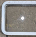 Used White Radius Emergency Opening Window : 35 1/2" W x 21 1/4" H x 1 7/8" D - Young Farts RV Parts