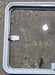 Used White Radius Emergency Opening Window : 35 1/2" W x 29 1/2" H x 2" D - Young Farts RV Parts