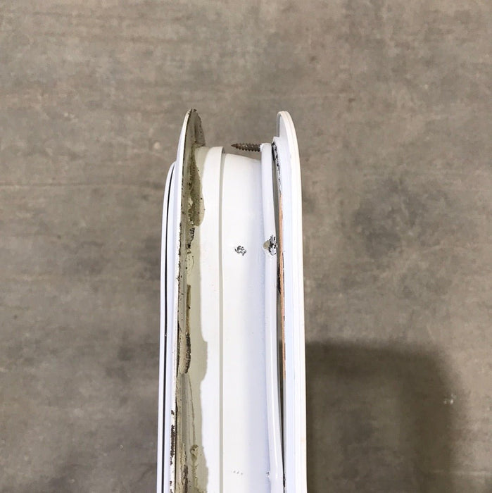Used White Radius Emergency Opening Window : 35 1/2" x 28 1/2 x 2" D