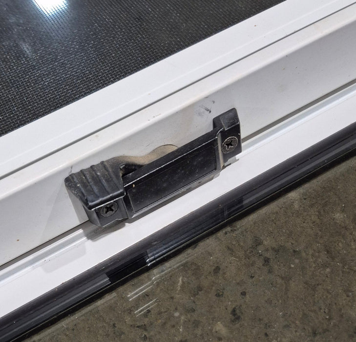 Used White Radius Emergency Opening Window : 41 1/4" W x 28 1/2" H x 2" D