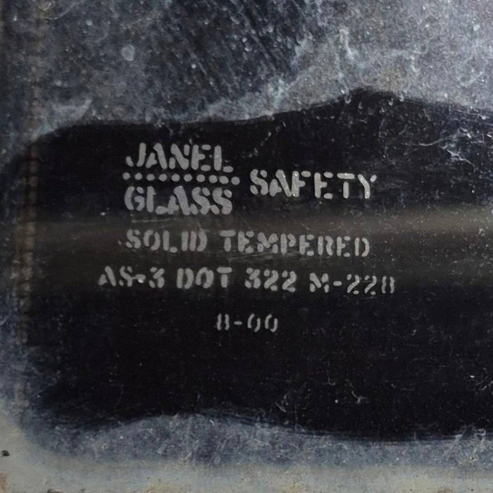 Used White Radius Emergency Opening Window - 42 1/2" X 21 1/4" X 2"