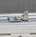 Used White Radius Emergency Opening Window : 46 5/8" W x 18 3/4" H x 1 1/8" D - Young Farts RV Parts