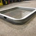 Used White Radius Non Opening Window : 23 1/2" W x 21 1/2" H x 1 7/8" D - Young Farts RV Parts