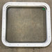 Used White Radius Non Opening Window : 23 1/2" W x 21 1/2" H x 1 7/8" D - Young Farts RV Parts