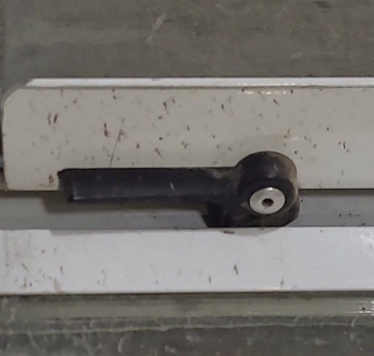 Used White Radius Opening Window : 15" W x 15" H x 1 3/4" D