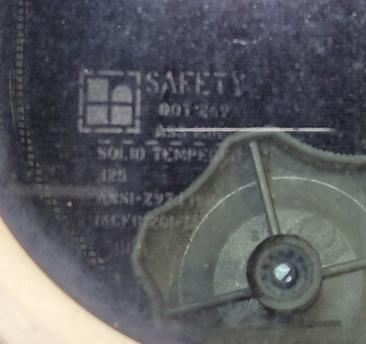 Used White Radius Opening Window : 23 1/2" W x 17 1/2" H x 1 1/2" D