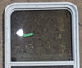 Used White Radius Opening Window : 23 1/2" W x 39 1/4" H x 1 7/8" D - Young Farts RV Parts