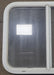 Used White Radius Opening Window : 26 1/2" W x 20 1/2" H x 1 1/4" D - Young Farts RV Parts