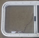Used White Radius Opening Window : 35 1/2" W x 17 1/2" H x 1 7/8" D - Young Farts RV Parts