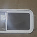 Used White Radius Opening Window : 36 1/4" W x 14 3/4" H x 1 3/4" D - Young Farts RV Parts