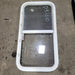 Used White Radius Opening Window : 36" X 18" X 2" D - Young Farts RV Parts
