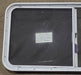 Used White Radius Opening Window : 45 1/4" W x 21 1/2" H x 1 3/4" D - Young Farts RV Parts