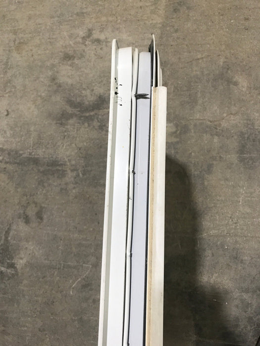 Used White Radius Opening Window : 45 1/4" W x 25 1/2" H x 2" D