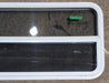 Used White Radius Opening Window : 47 1/2" W x 21 1/4" H x 1 7/8" D - Young Farts RV Parts