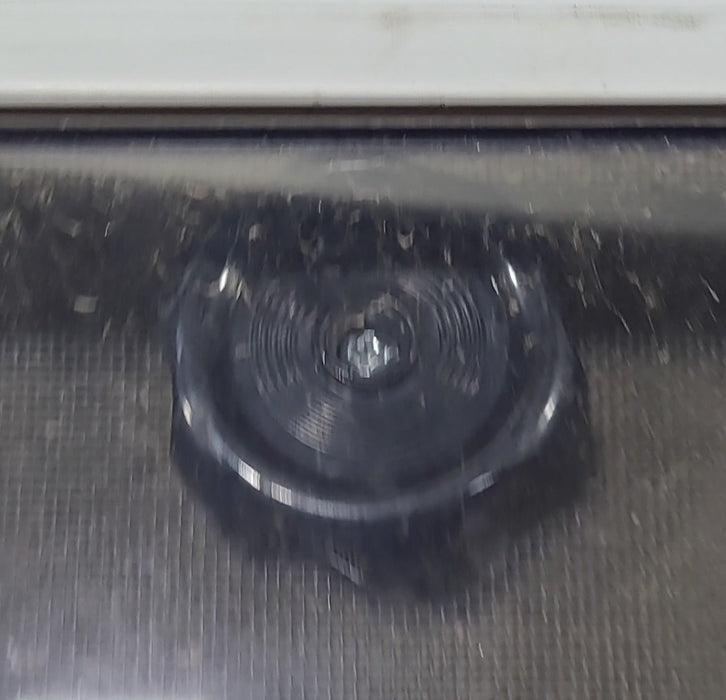 Used White Radius Opening Window : 47 3/4" W x 28 1/2" H x 1 5/8" D