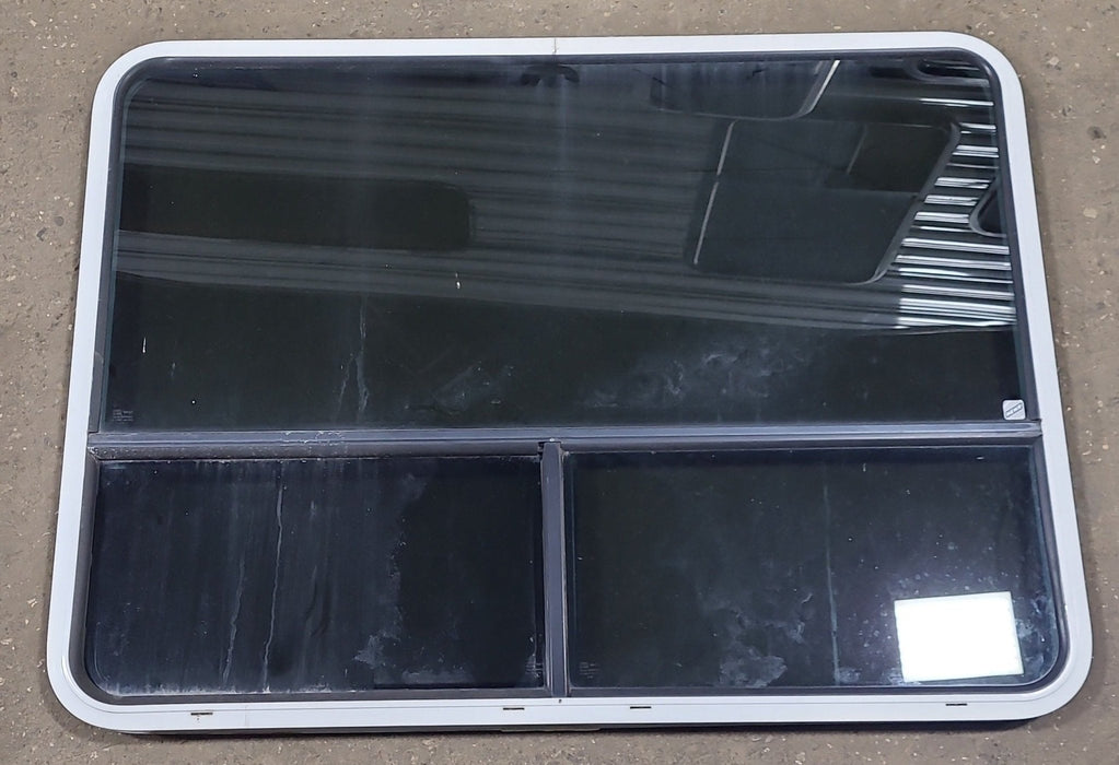 White Radius Opening Window : 48 1/4" W x 35 3/4" H x 1 3/4" D
