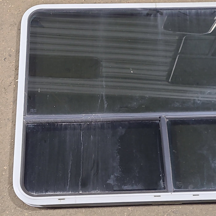 White Radius Opening Window : 48 1/4" W x 35 3/4" H x 1 3/4" D
