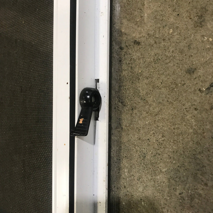 Used White Radius Opening Window : 48" W x 14 3/4" H x 1 7/8" D