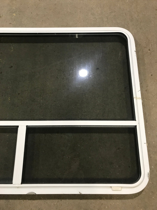 Used White Radius Opening Window : 48" W x 35 1/2" H x 2" D