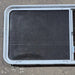 Used White Radius Opening Window - 57 1/4" X 24 1/2" X 2" - Young Farts RV Parts
