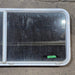 Used White Radius Opening Window - 57 1/4" X 24 1/2" X 2" - Young Farts RV Parts