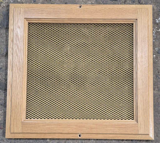 Used Wooden RV Interior Furnace Access Door 16 1/2" W x 15 1/2" H - Young Farts RV Parts