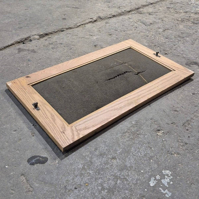 Used Wooden RV Interior Furnace Access Door - 21" x 12" x 1.375"