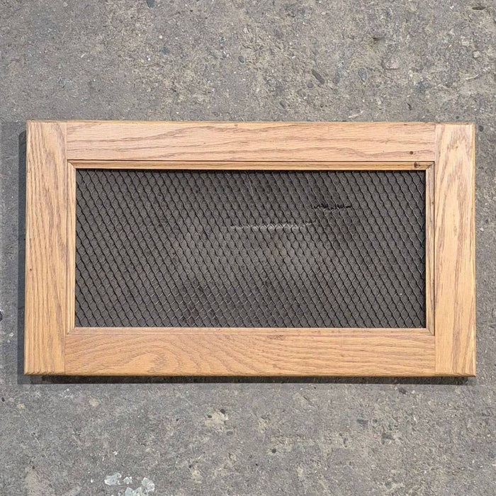 Used Wooden RV Interior Furnace Access Door - 21" x 12" x 1.375" - Young Farts RV Parts