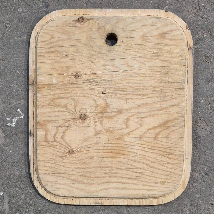 Used Wooden Sink Cover - 14.375" x 12" x 0.75"