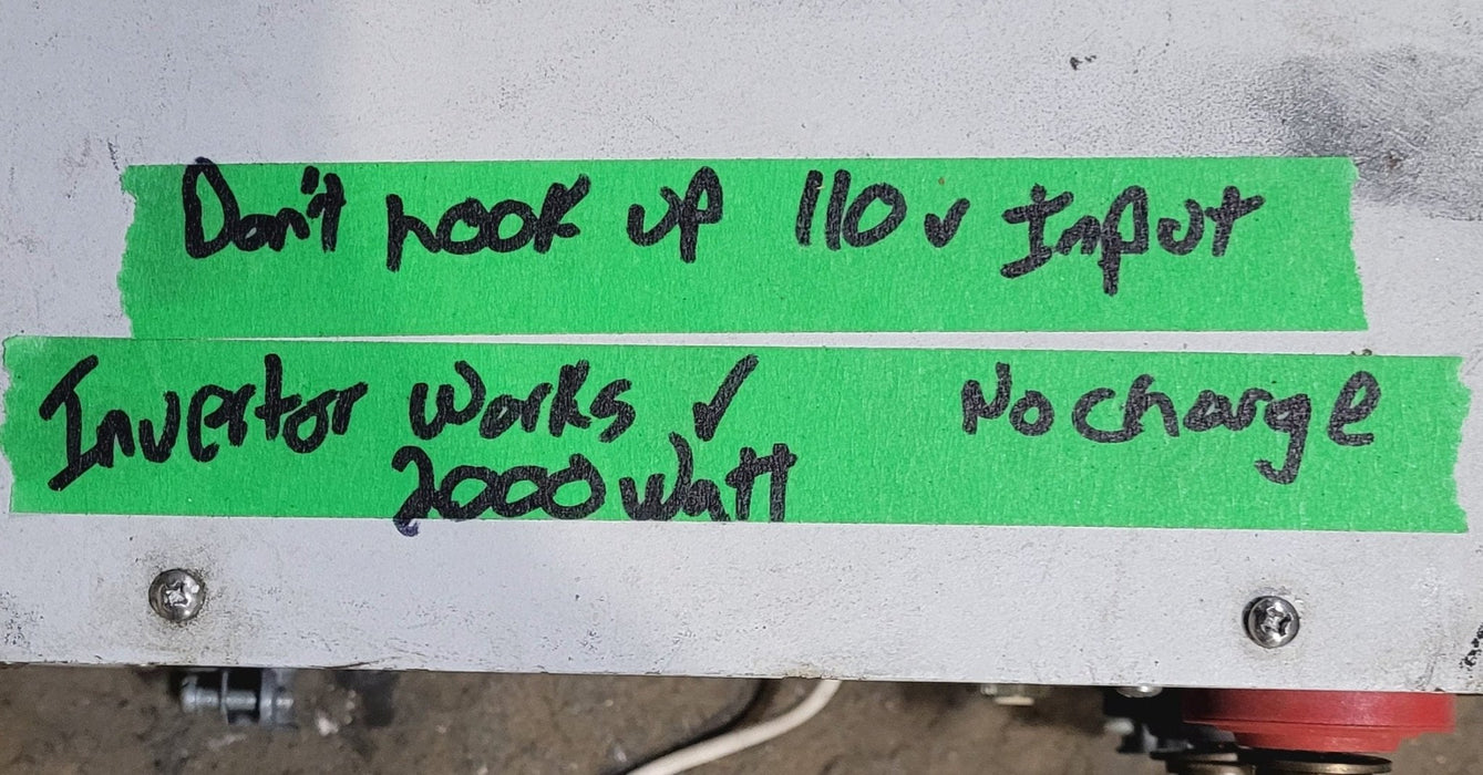 Used Xantrex 50 AMP Power Inverter - 81-2010-12(213)