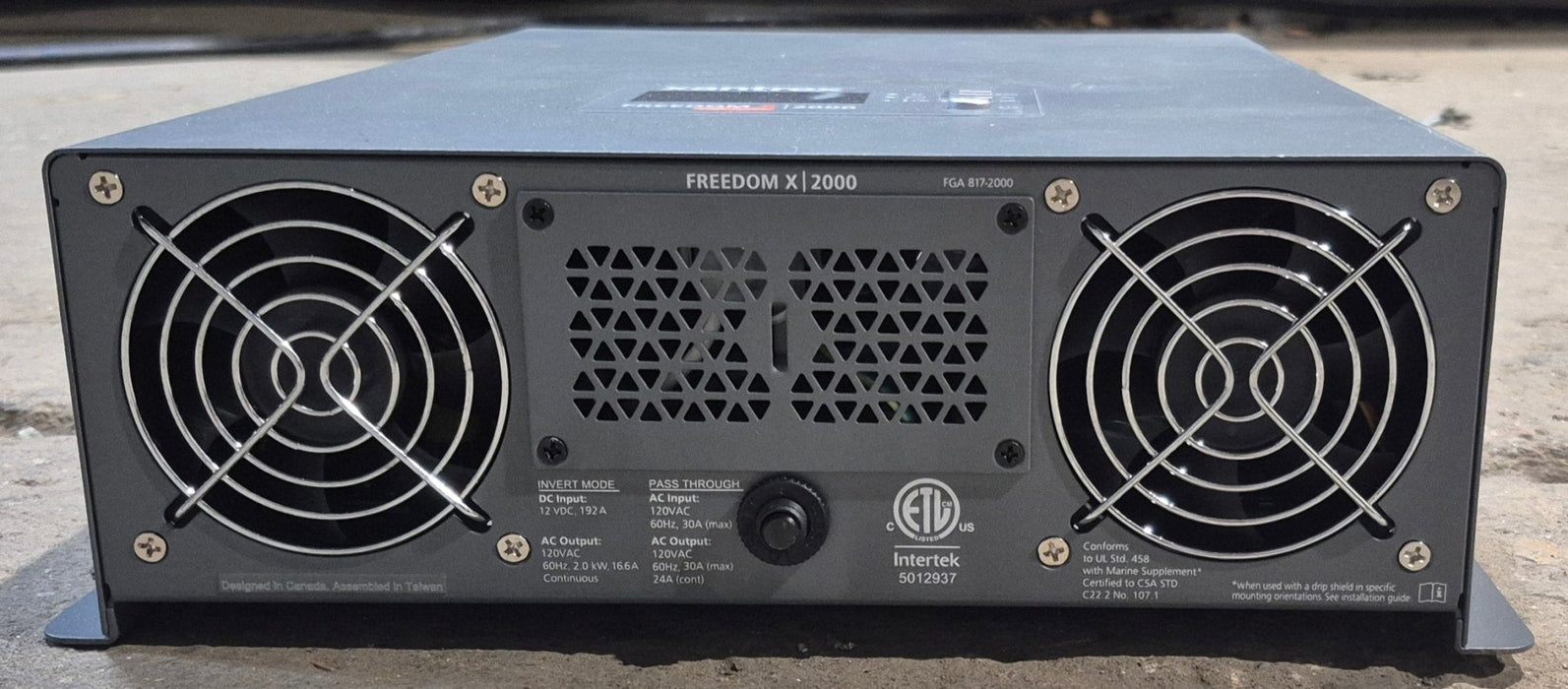 Used Xantrex Freedom Power Inverter - 817-2000