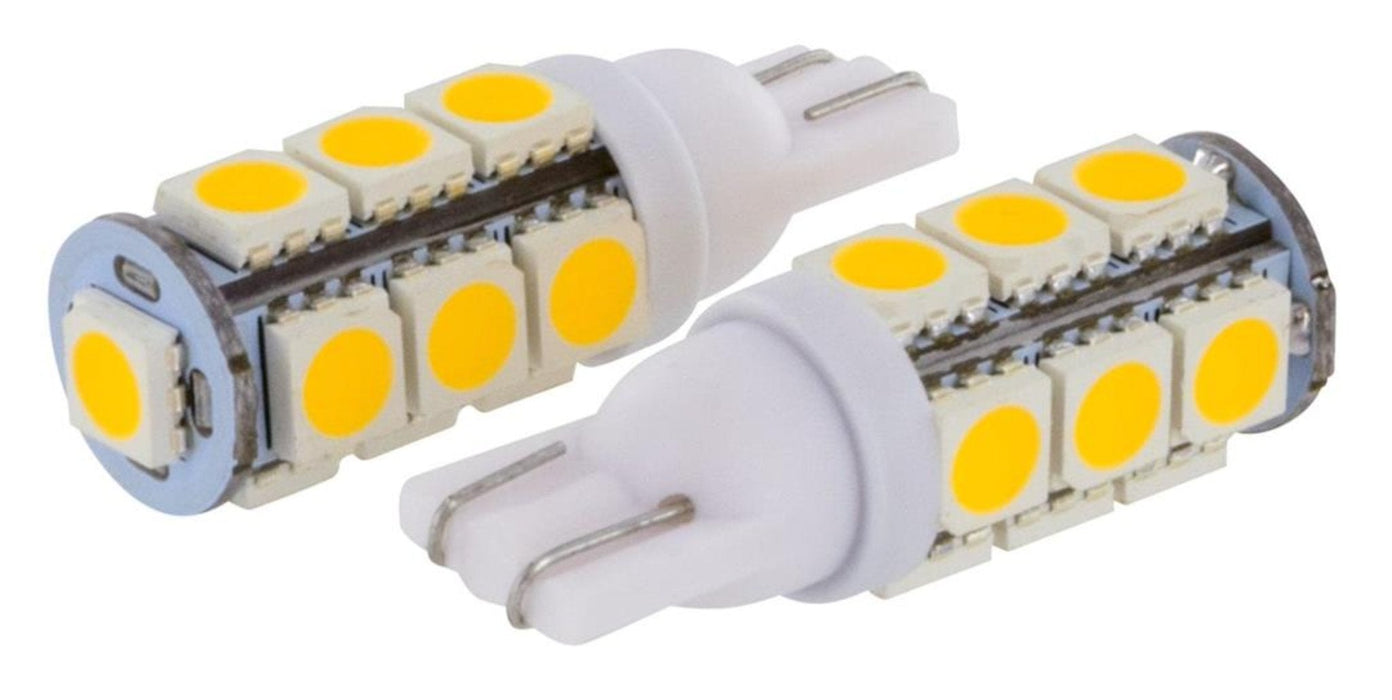 Valterra DG72609VP - 906/921 LED Light Bulb - Wedge Base - 360 Degree - 215 Lumens - Cool White - Qty 2