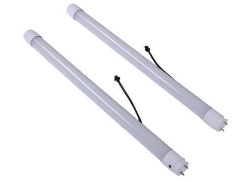 Valterra DG726131VP - T8 LED Light Bulb - 180 Degree - 700 Lumens - Cool White - 18" Long - Qty 2 - Young Farts RV Parts