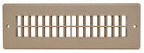 Valterra Heating/ Cooling Register - Rectangular Light Beige - A10-3365VP - Young Farts RV Parts