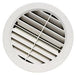 Valterra Heating/ Cooling Register - Round Light Beige - A10-3361VP - Young Farts RV Parts