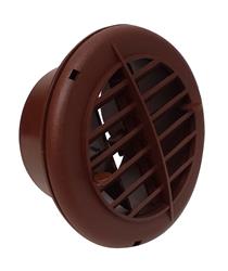 Valterra Heating/ Cooling Round Register With Louvers - A10-3352VP