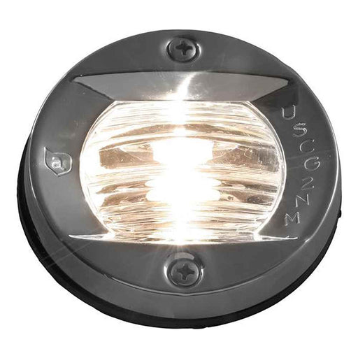 Vertical, Flush Mount Transom Light - Round - Young Farts RV Parts