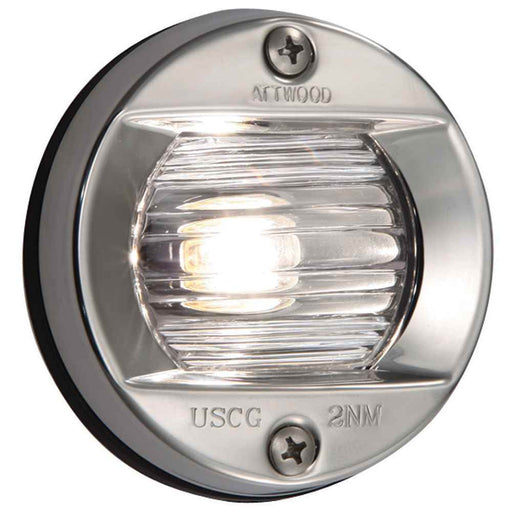 Vertical, Flush Mount Transom Light - Round - Young Farts RV Parts