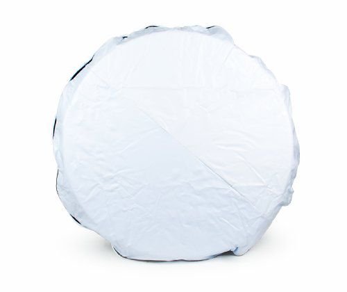 Vinyl Spare Tire Cover (24 inches , White) - Young Farts RV Parts