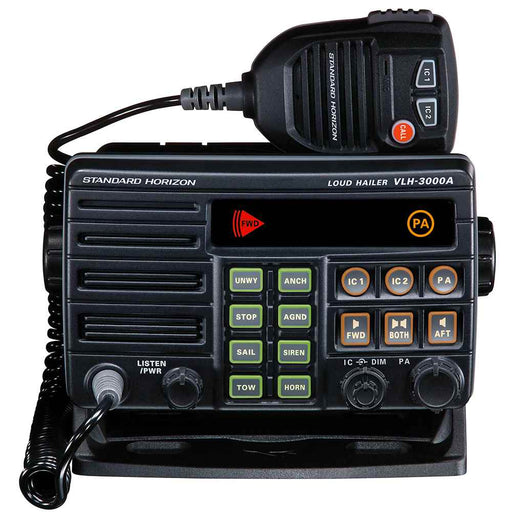 VLH - 3000A 30W Dual Zone PA/Loud Hailer/Fog w/Listen Back & 2 Optional Intercom Stations - Young Farts RV Parts