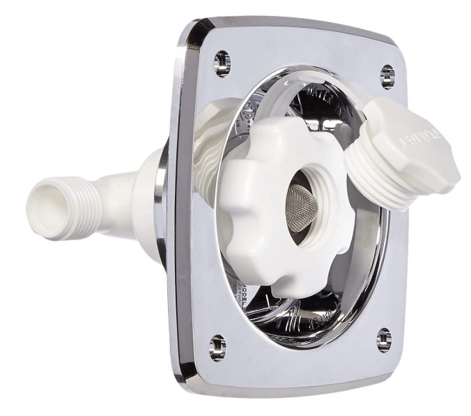 Water Pressure Regulator (City Water Inlet) Chrome - Young Farts RV Parts