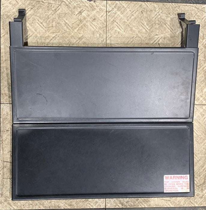 Used Wedgewood/Atwood Stove Top Cover 51151 (BLACK) 20 3/4" x 17 1/4" D