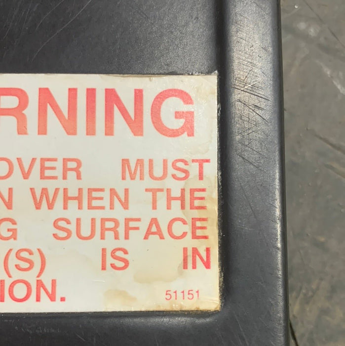 Used Wedgewood/Atwood Stove Top Cover 51151 (BLACK) 20 3/4" x 17 1/4" D