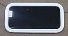 White Radius Non Opening Window : 29 1/2" W X 14 1/2" H X 3/4" D - Young Farts RV Parts