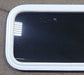 White Radius Non Opening Window : 29 1/2" W X 14 1/2" H X 3/4" D - Young Farts RV Parts