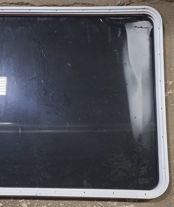 White Radius Non Opening Window : 50 1/4" W x 39 1/2" H x 1 7/8" D